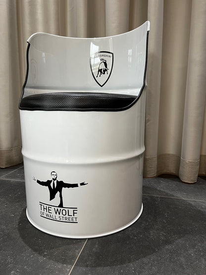 Barrel-chair Wolf of Wallstreet edition